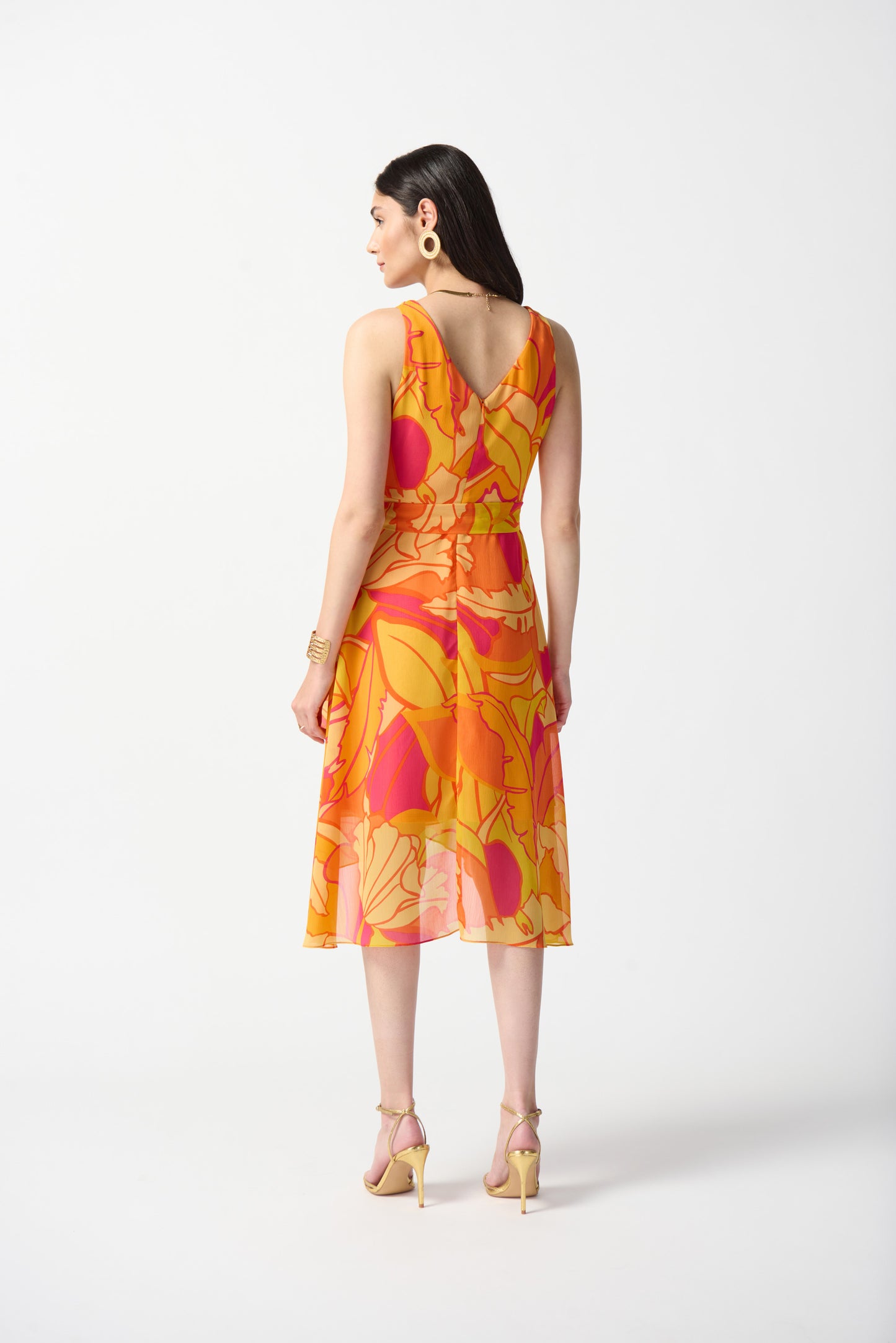 
                  
                    Joseph Ribkoff Summer 2024 -242015-Dress-Pink/Multi - The Coach Pyramids
                  
                