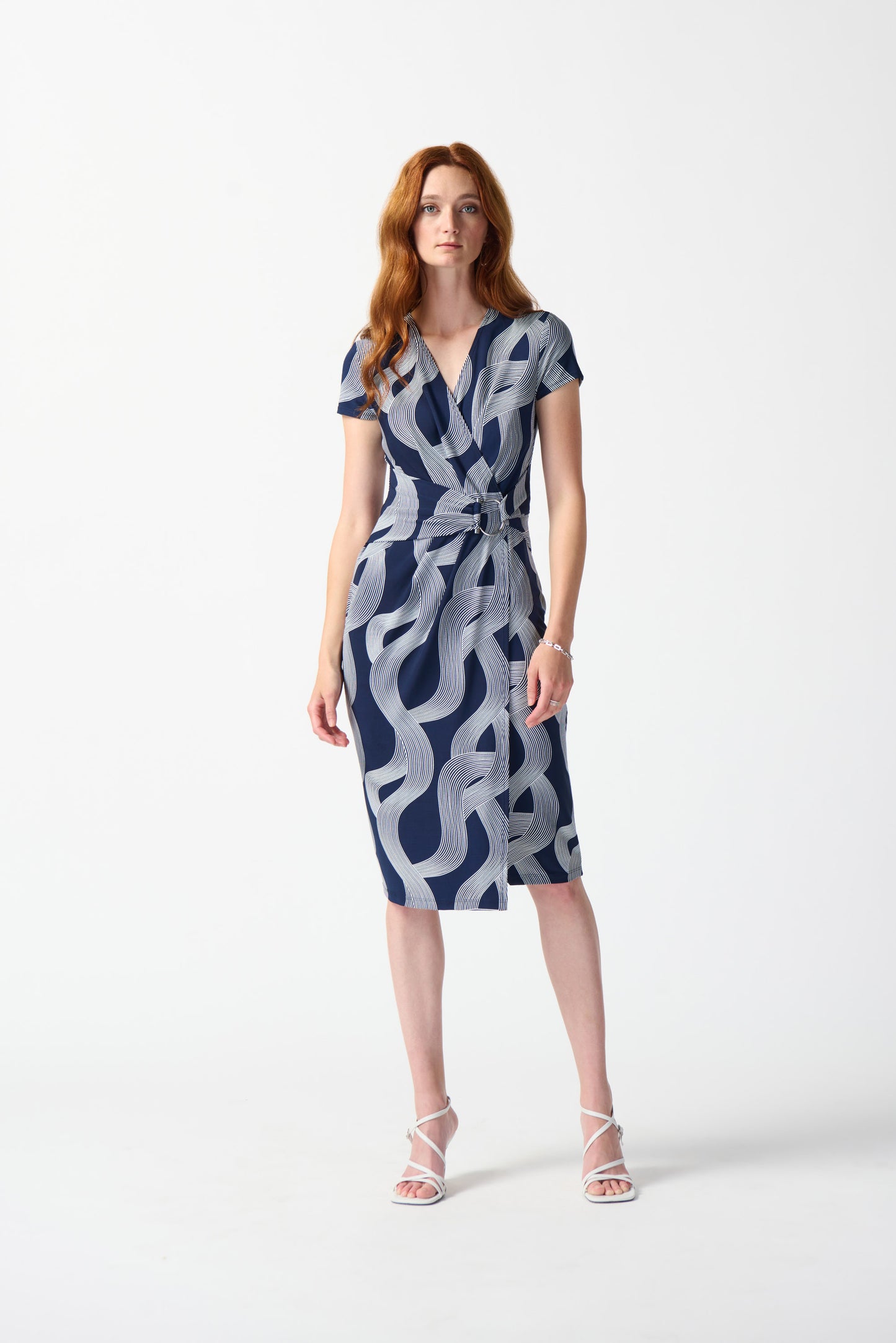 
                  
                    Joseph Ribkoff Summer 2024 -242023-Dress-Midnight Blue/Vanilla - The Coach Pyramids
                  
                