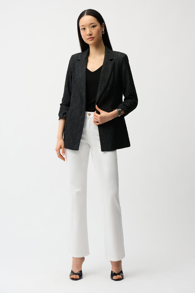 Joseph Ribkoff Spring 2006-242034S26-11-Blazer-Black - The Coach Pyramids
