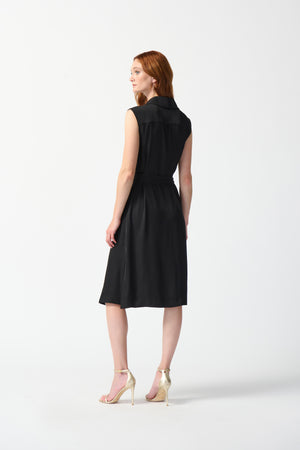 Joseph Ribkoff Summer 2024 -242075-Dress-Black - The Coach Pyramids