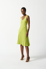 Joseph Ribkoff Summer 2024 -242110-Dress-Key Lime - The Coach Pyramids