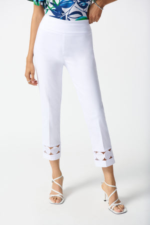 Joseph Ribkoff Summer 2024 -242131-Pant-White - The Coach Pyramids