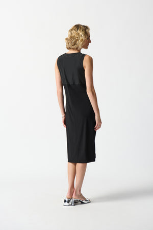 Joseph Ribkoff Summer 2024 -242161-Dress-Black - The Coach Pyramids