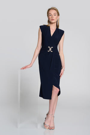 Joseph Ribkoff Summer 2024 -242711-Dress-Midnight Blue - The Coach Pyramids