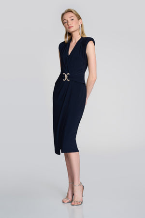 Joseph Ribkoff Summer 2024 -242711-Dress-Midnight Blue - The Coach Pyramids