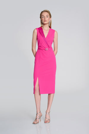 Joseph Ribkoff Summer 2024 -242729-Dress-Shocking Pink - The Coach Pyramids