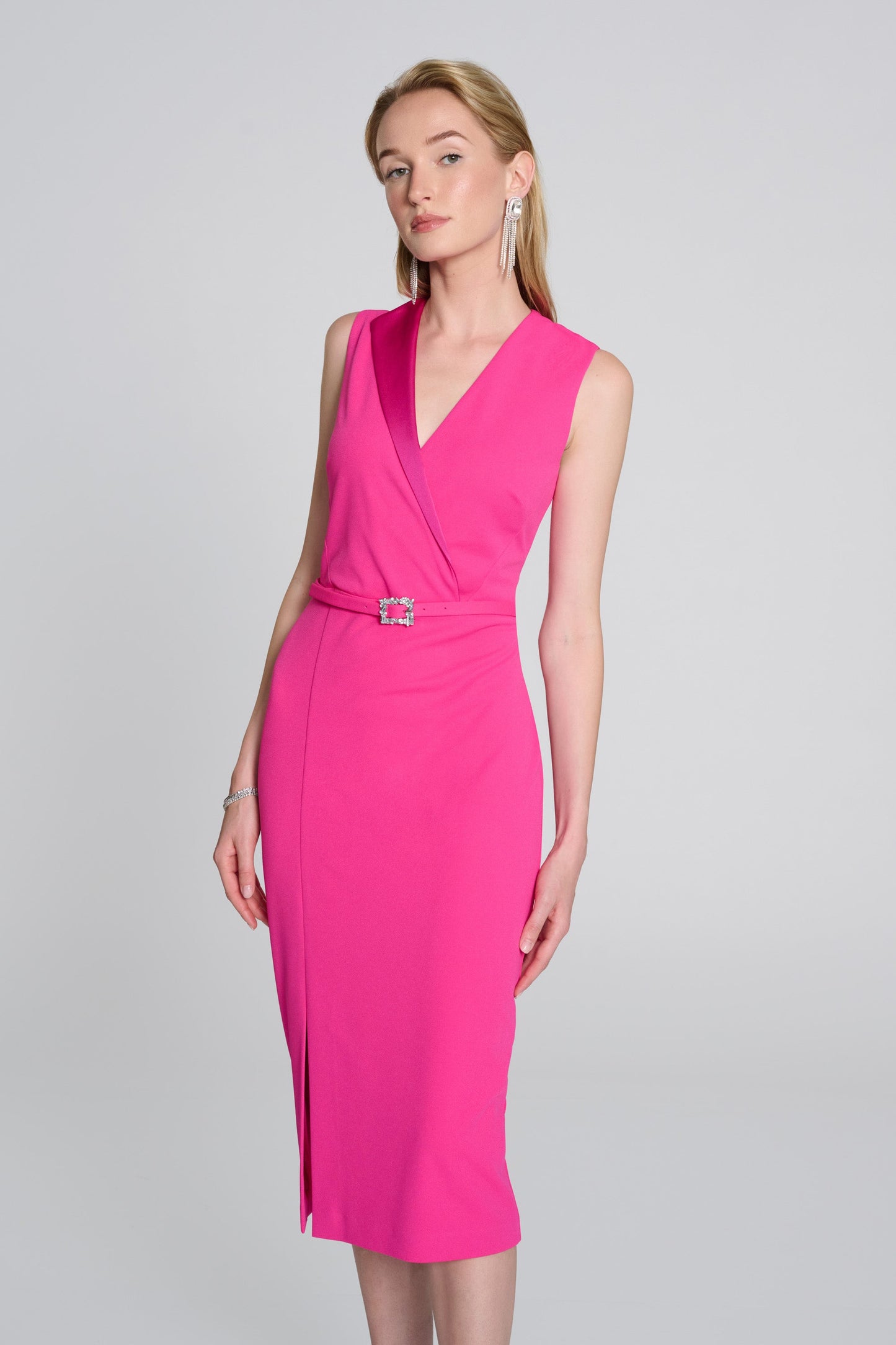 
                  
                    Joseph Ribkoff Summer 2024 -242729-Dress-Shocking Pink - The Coach Pyramids
                  
                