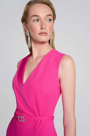 Joseph Ribkoff Summer 2024 -242729-Dress-Shocking Pink - The Coach Pyramids