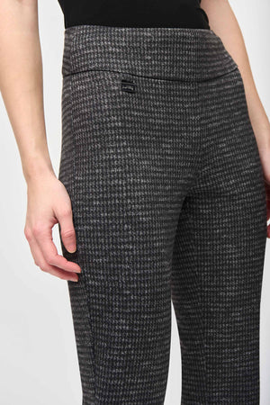 Joseph Ribkoff Fall  2024 -243048-Pant-Black/Grey - The Coach Pyramids