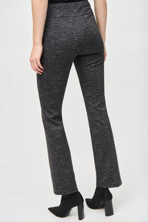 Joseph Ribkoff Fall  2024 -243048-Pant-Black/Grey - The Coach Pyramids