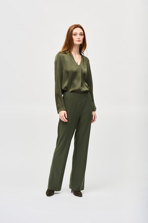 Joseph Ribkoff Fall  2024 -243057-Top-Wasabi - The Coach Pyramids