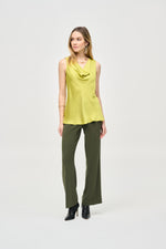 Joseph Ribkoff Fall  2024 -243125-Top-Wasabi - The Coach Pyramids