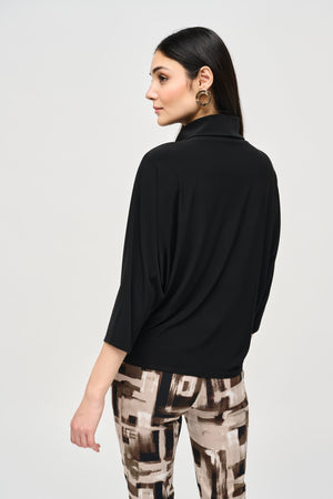 Joseph Ribkoff Fall  2024 -243159-Top- Black - The Coach Pyramids