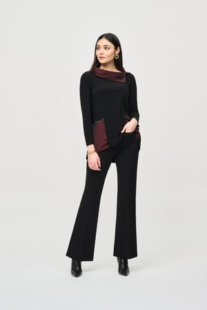 Joseph Ribkoff Fall  2024 -243235-Pant-Black - The Coach Pyramids