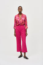 Joseph Ribkoff Fall  2024 -243295-Pant-Pink Punch - The Coach Pyramids