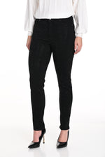 Frank Lyman Fall 2024-243460U-Woven Pant-Black - The Coach Pyramids