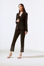 Joseph Ribkoff Fall  2024 -243731-Blazer- Black - The Coach Pyramids