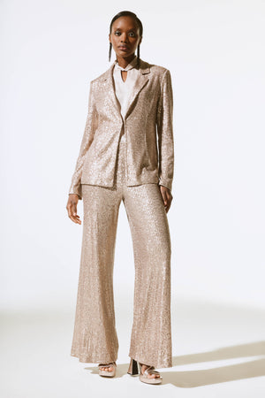 Joseph Ribkoff Fall  2024 -243772-Blazer-Matte Gold - The Coach Pyramids