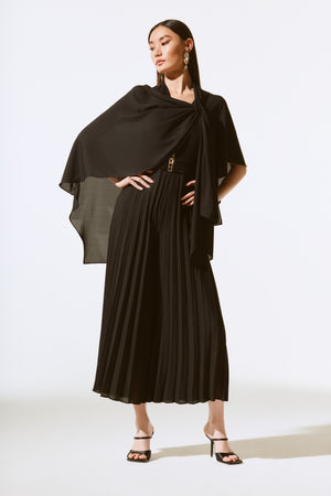 Joseph Ribkoff Fall  2024 -243796-Cover Up- Black - The Coach Pyramids