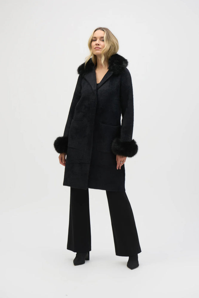 Joseph Ribkoff Fall 2025-243923F25-11-Coat-Black