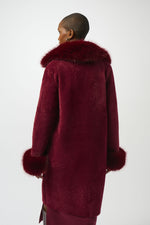 Joseph Ribkoff Fall 2025-243923F25-11-Coat-Black - The Coach Pyramids