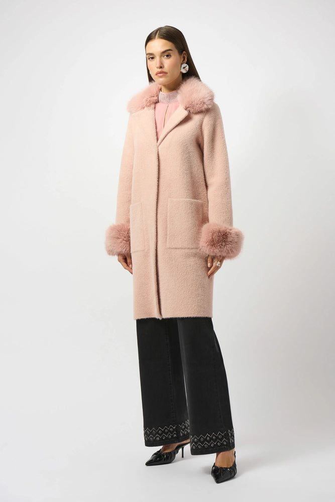 Joseph Ribkoff Fall 2025-243923F25-4433-Coat-Rose