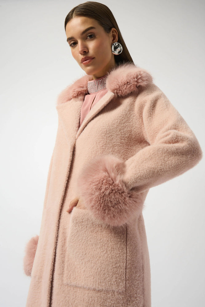Joseph Ribkoff Fall 2025-243923F25-4433-Coat-Rose