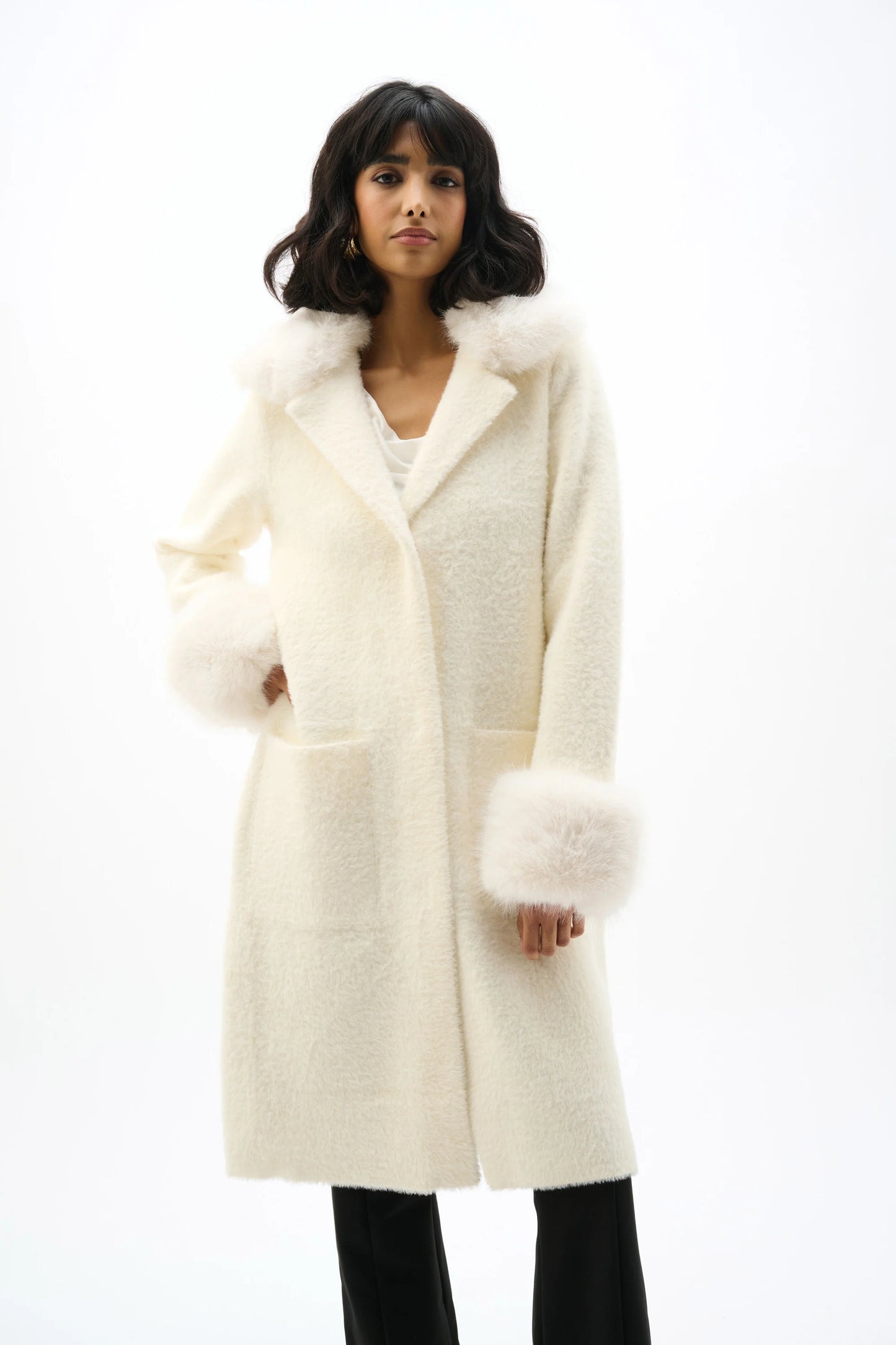 Joseph Ribkoff-243923F25-11-Coat- Winter White - The Coach Pyramids
