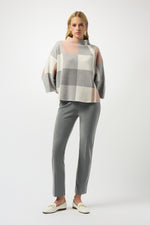 Joseph Ribkoff Fall 2025-243948F25-4428-Top-Rose/Multi - The Coach Pyramids