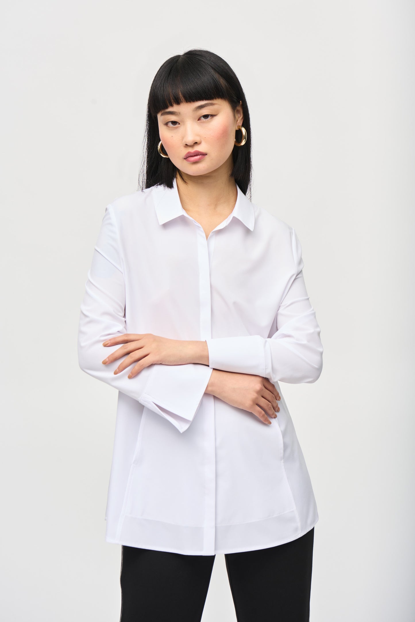 Joseph Ribkoff Spring 2025-243958S25-2166-Blouse-Geranium - The Coach Pyramids
