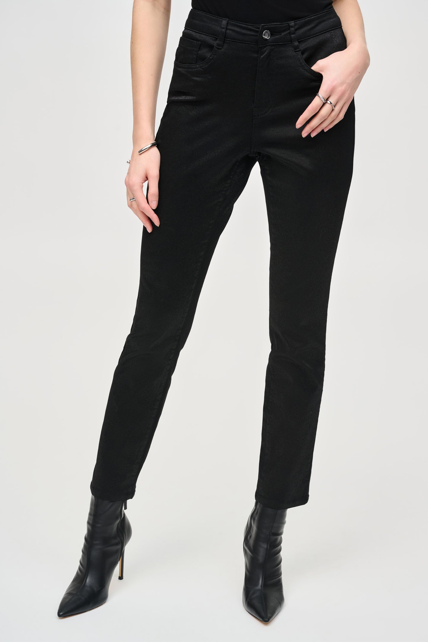 Joseph Ribkoff Fall  2024 -243959-Pant- Black - The Coach Pyramids