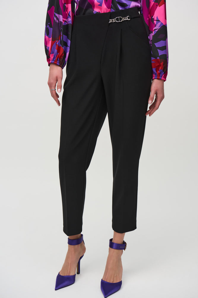 Joseph Ribkoff Winter  2024-244029-11-Pant-Black