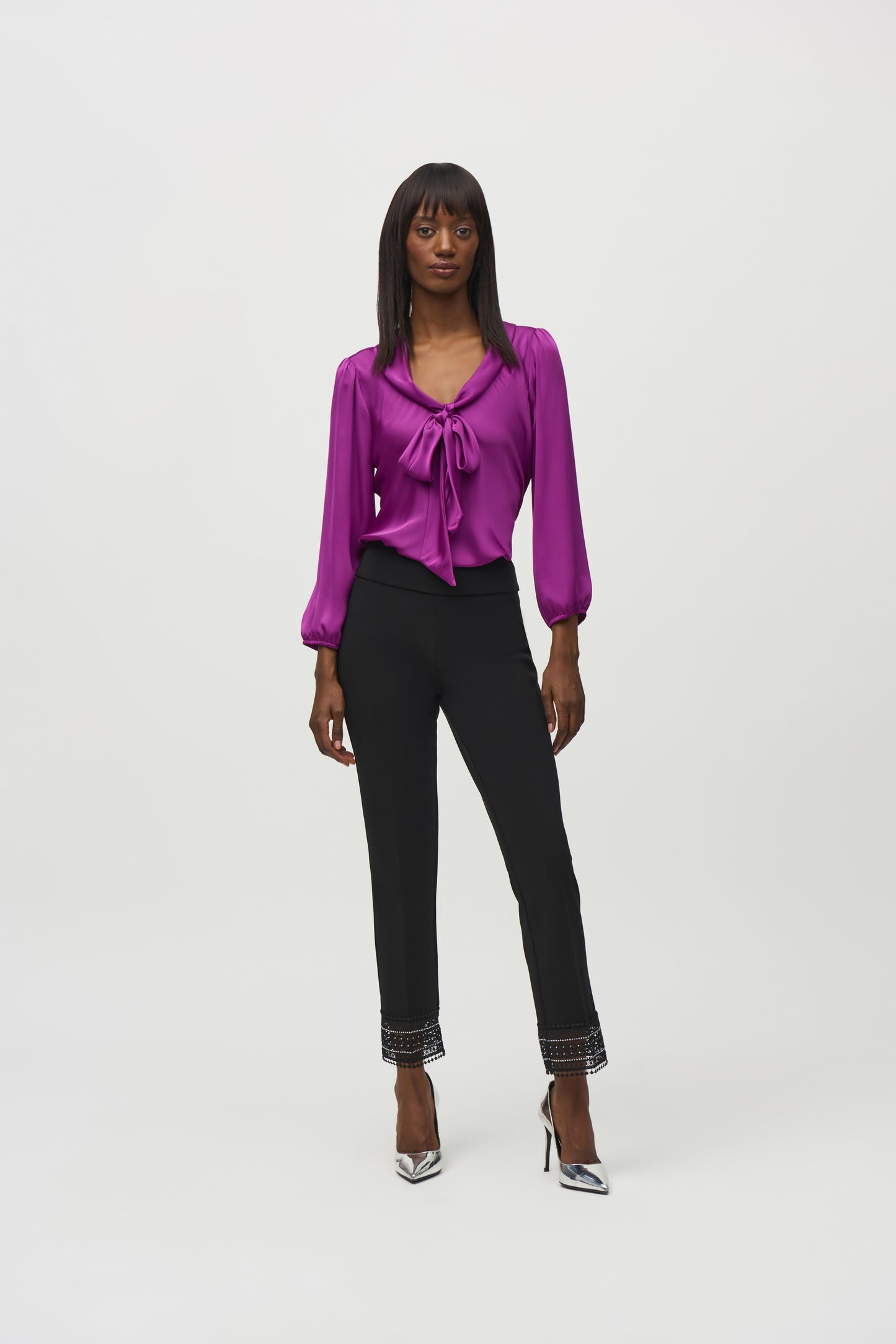 Joseph Ribkoff Winter  2024-244077-4271-Top-Empress - The Coach Pyramids