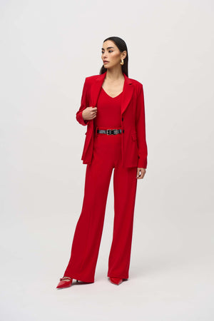 Joseph Ribkoff Winter  2024 -244093-3229-Pant-LipStick Red