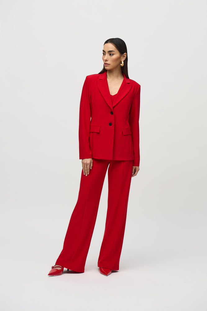 Joseph Ribkoff Winter  2024 -244095-3229-Blazer-Lipstick Red