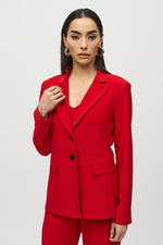 Joseph Ribkoff Winter  2024 -244095-4279-Blazer-BlackCurrrant