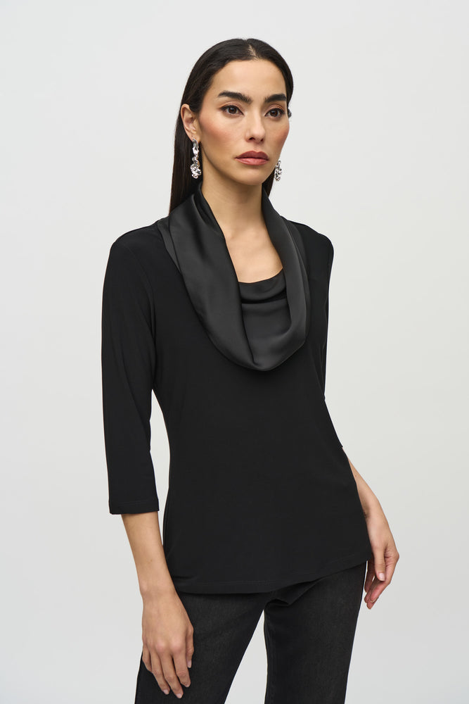 Joseph Ribkoff Winter  2024-244106-11-Top-Black