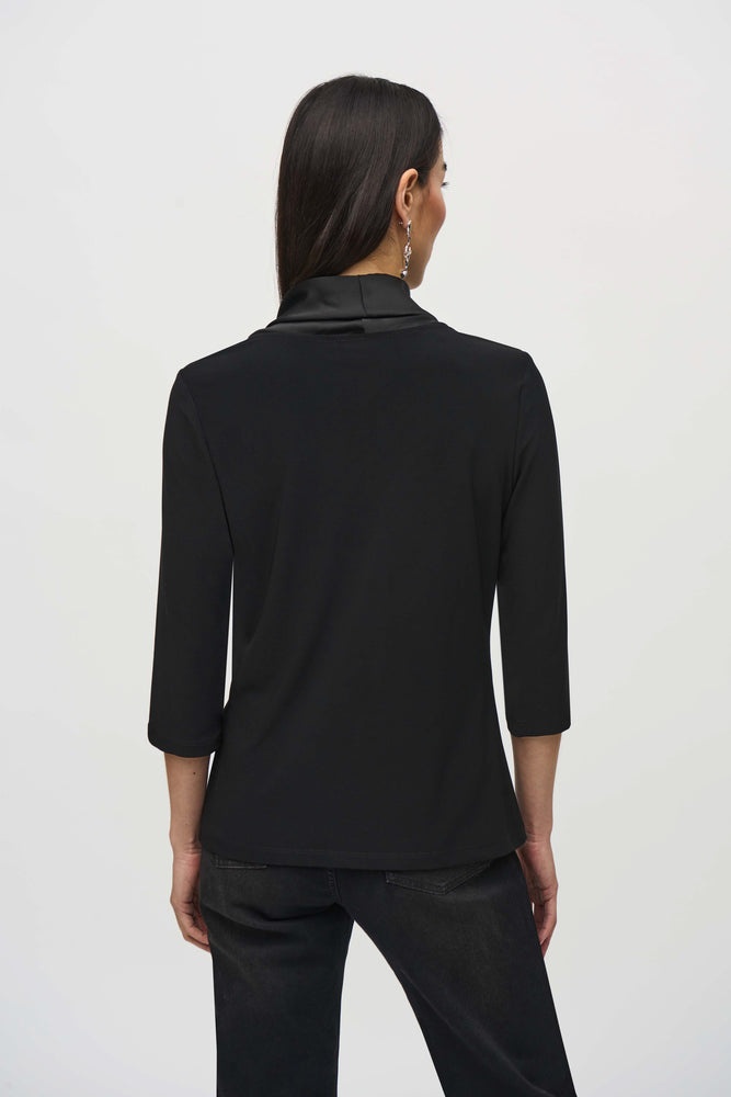 Joseph Ribkoff Winter  2024-244106-11-Top-Black