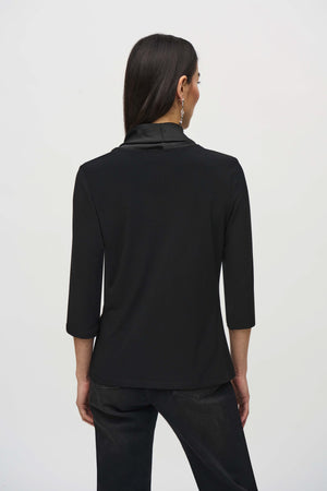 Joseph Ribkoff Winter  2024-244106-11-Top-Black