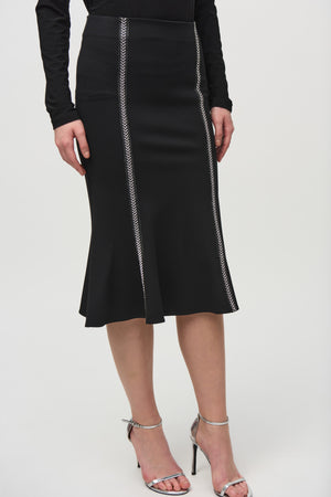 Joseph Ribkoff Winter  2024 -244136-11-Skirt-Black