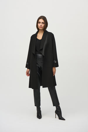 Joseph Ribkoff Winter  2024-244171-11-Coat-Black