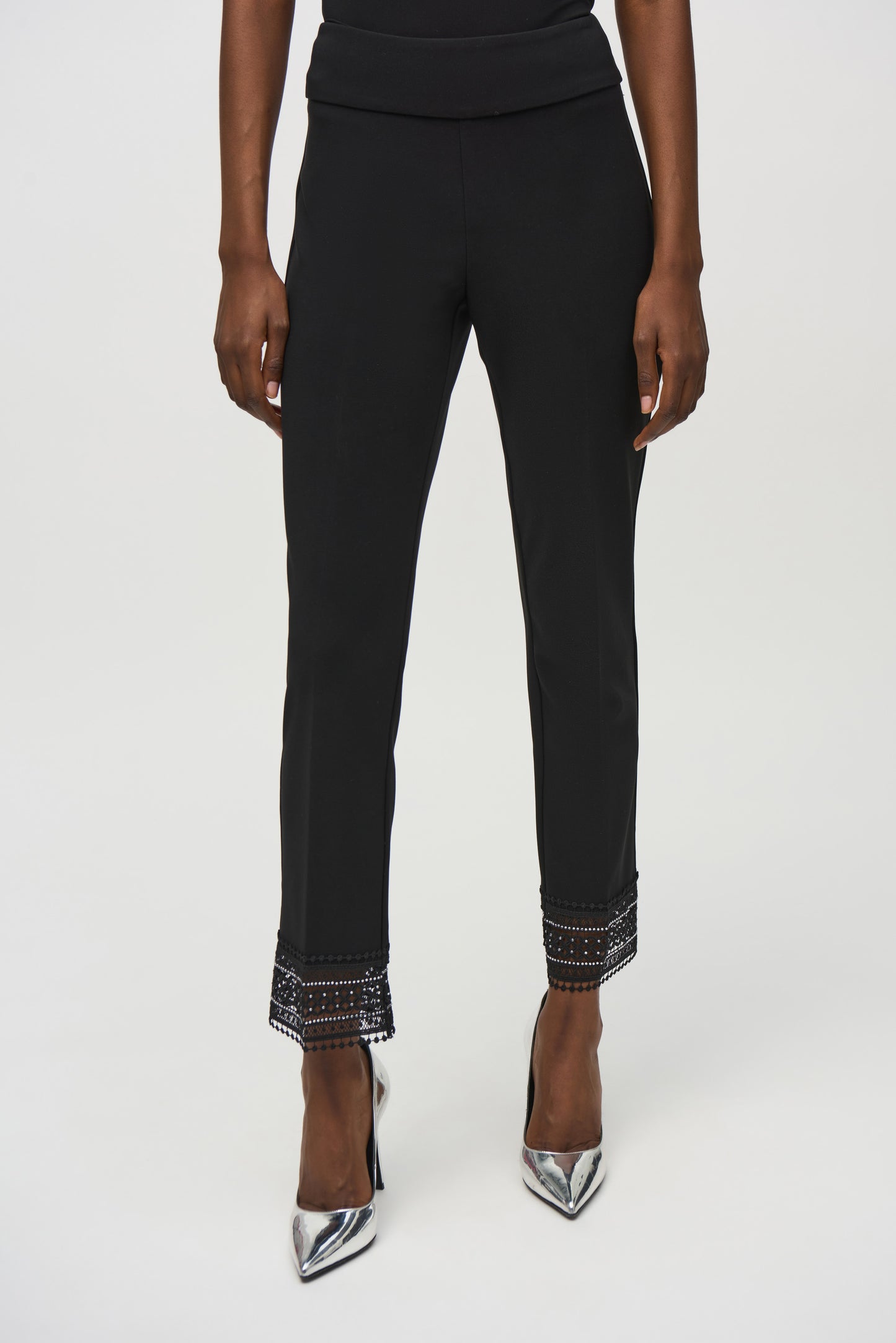 Joseph Ribkoff Winter  2024-244177-11-Pant-Black - The Coach Pyramids