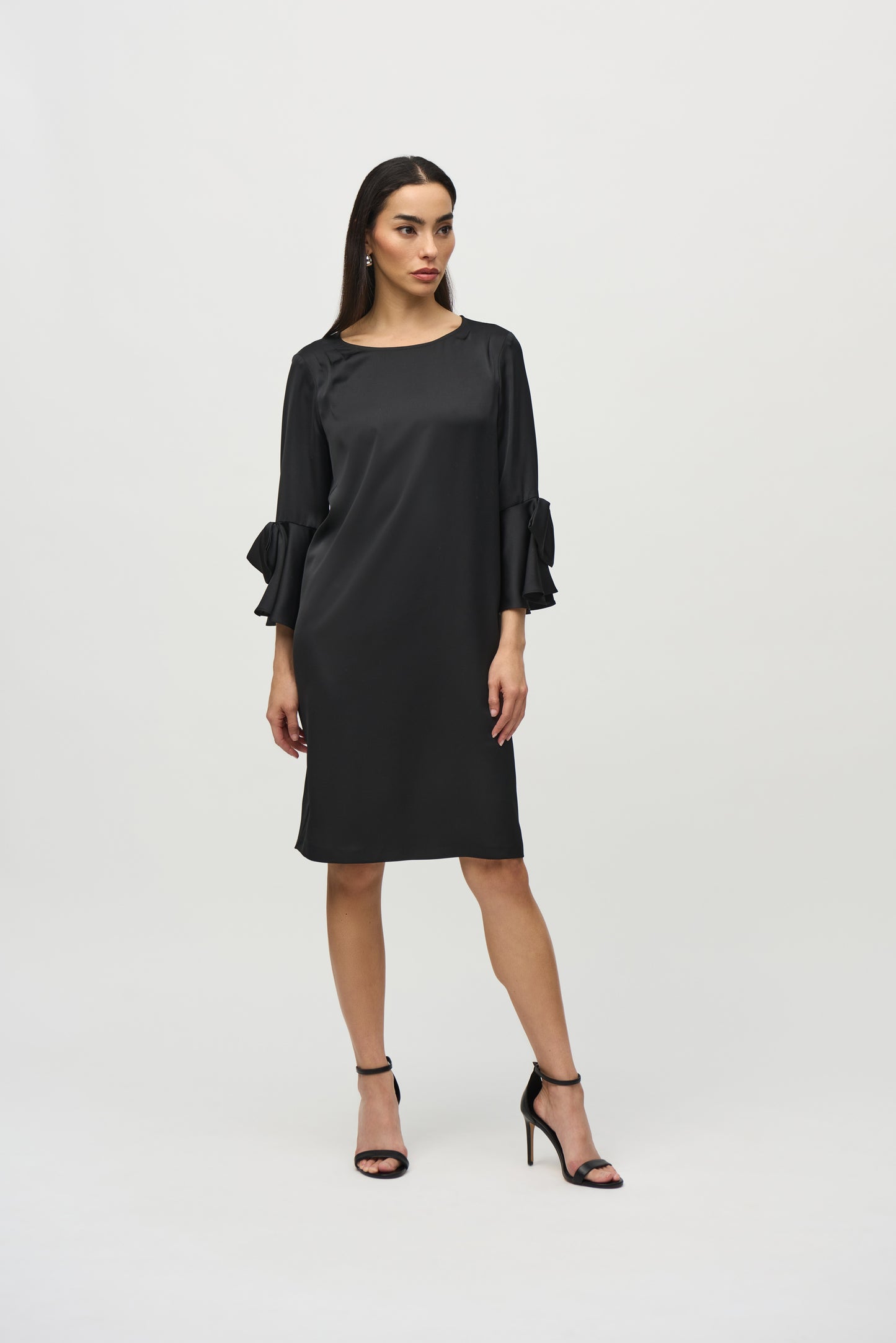 Joseph Ribkoff Winter  2024 -244235-11-Dress-Black - The Coach Pyramids