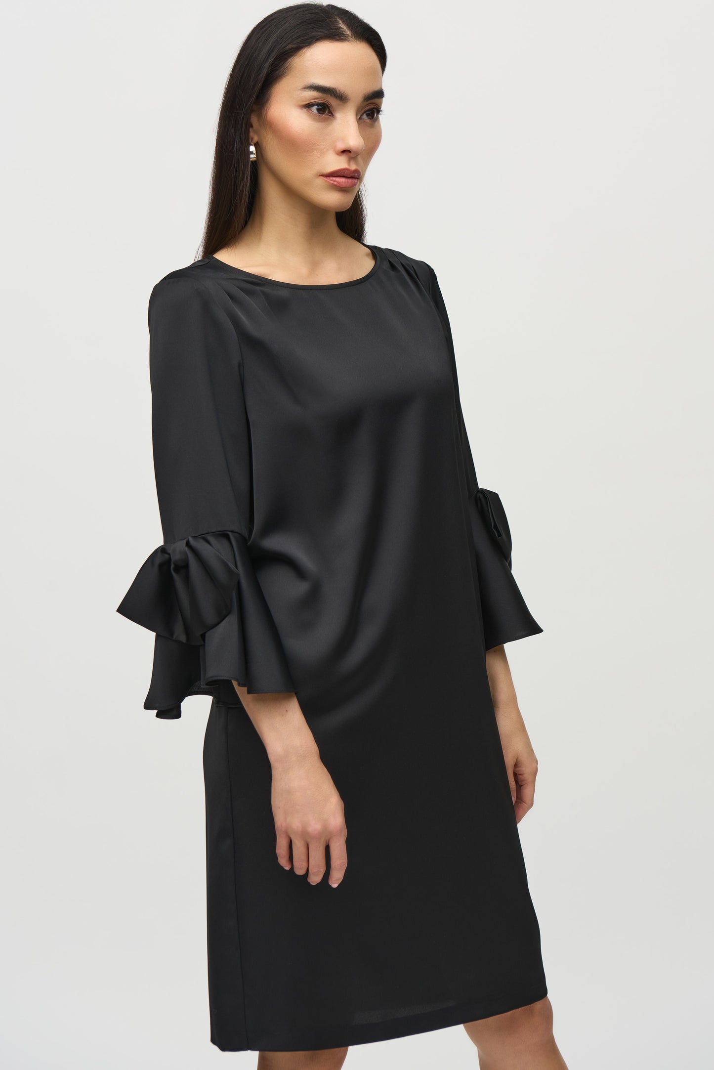 Joseph Ribkoff Winter  2024 -244235-11-Dress-Black - The Coach Pyramids