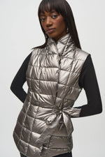 Joseph Ribkoff Winter  2024-244908-170-Vest-Pewter