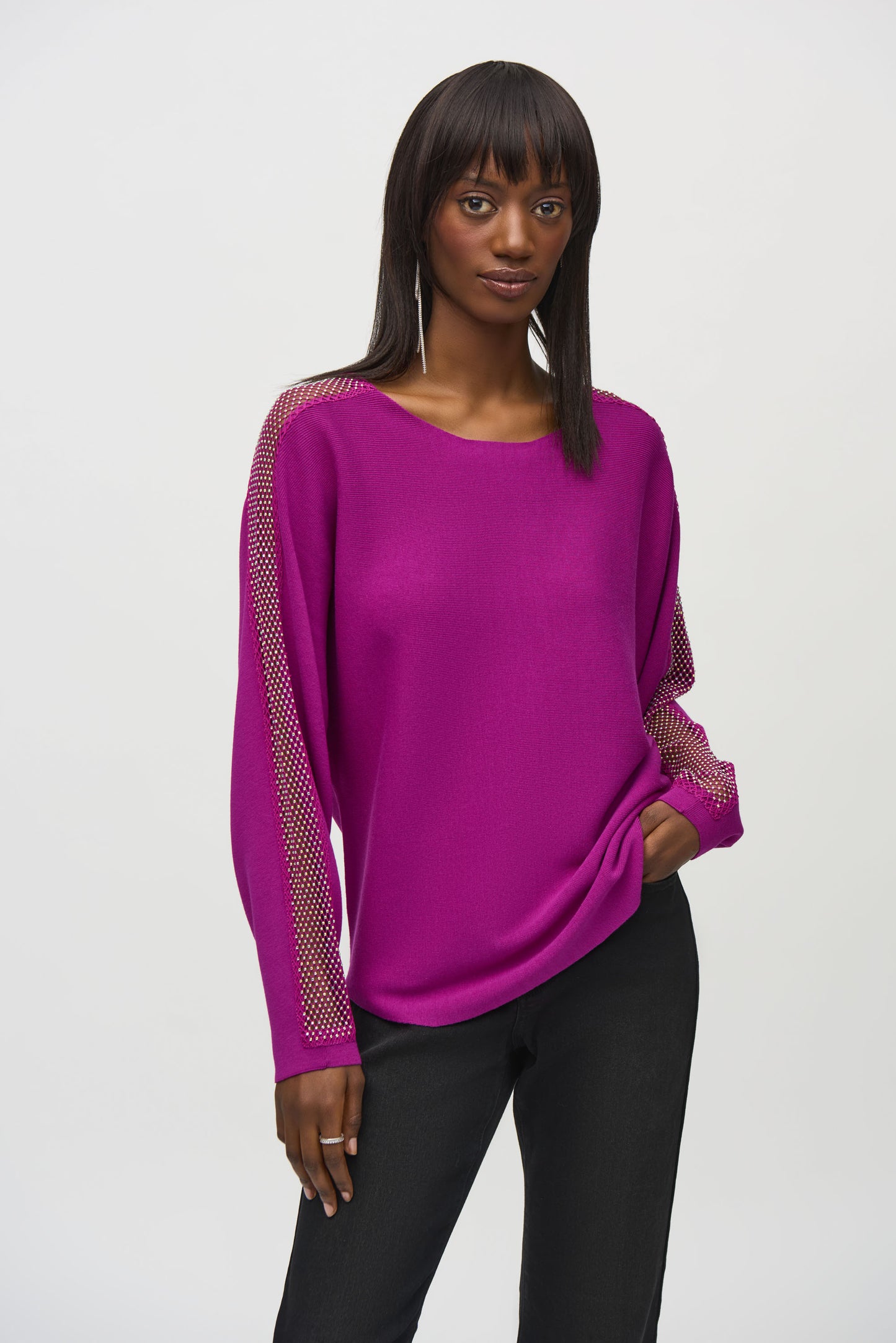 Joseph Ribkoff Winter  2024-244910-4271-Top-Empress - The Coach Pyramids