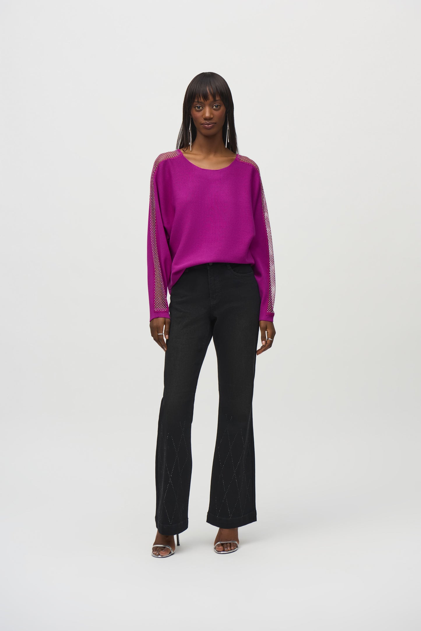 Joseph Ribkoff Winter  2024-244910-4271-Top-Empress - The Coach Pyramids
