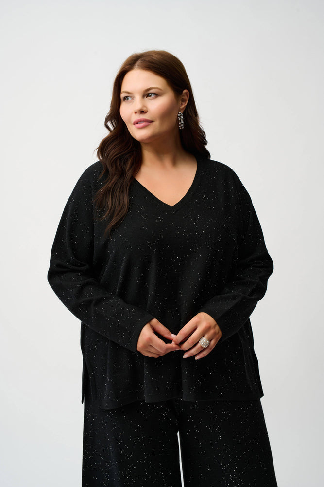 Joseph Ribkoff Winter 2025-244921F25-11-Top-Black