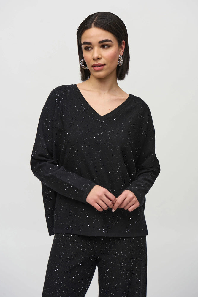 Joseph Ribkoff Winter 2025-244921F25-11-Top-Black