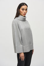 Joseph Ribkoff Winter  2024-244935-2988-Blouse-Grey Melange